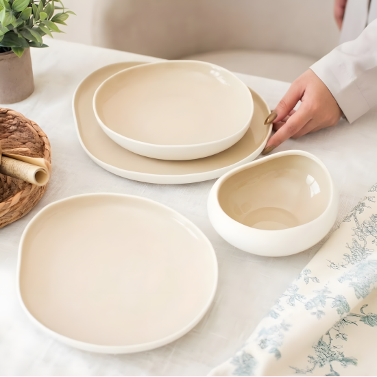 Dinnerware Set - 24 Pcs